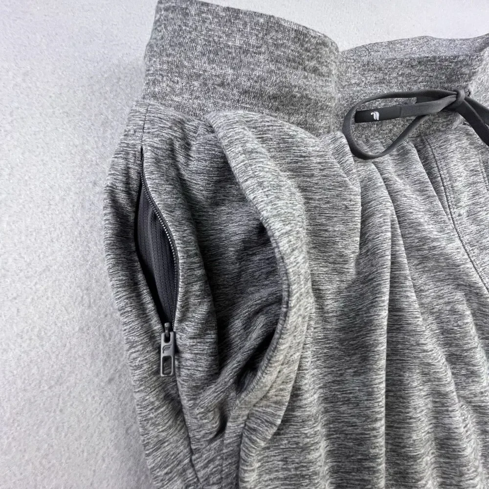 Fabletics Cloud Jersey Joggers Men's M Gray Lightweight Athletic Sweatpants